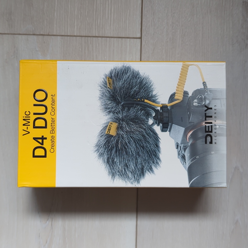 Deity Microphones V-Mic D4 DUO Dual-Capsule Micro Camera-Mount Shotgun Microphon